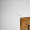 wall cracks along a doorway in a Plaistow home.